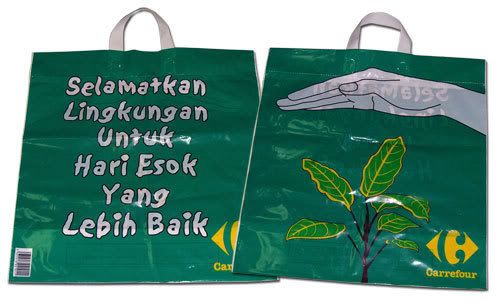 tas plastik carrefour yang dijual