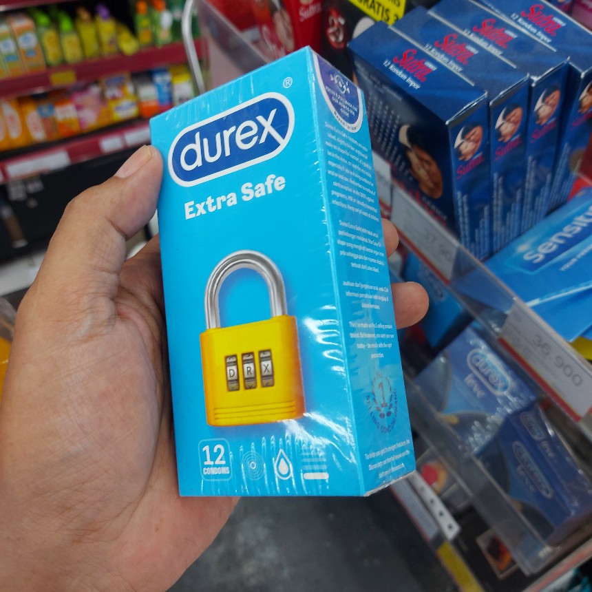 Kondom Durex bergambar gembok mengingatkan badong keraton Jawa 