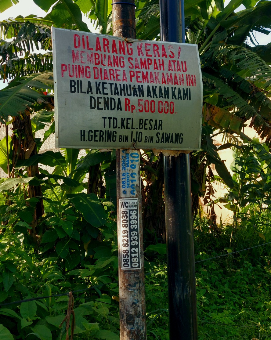 Wisma Patria Bekasi: Orang Indonesia gemar membuang sampah di lahan orang 