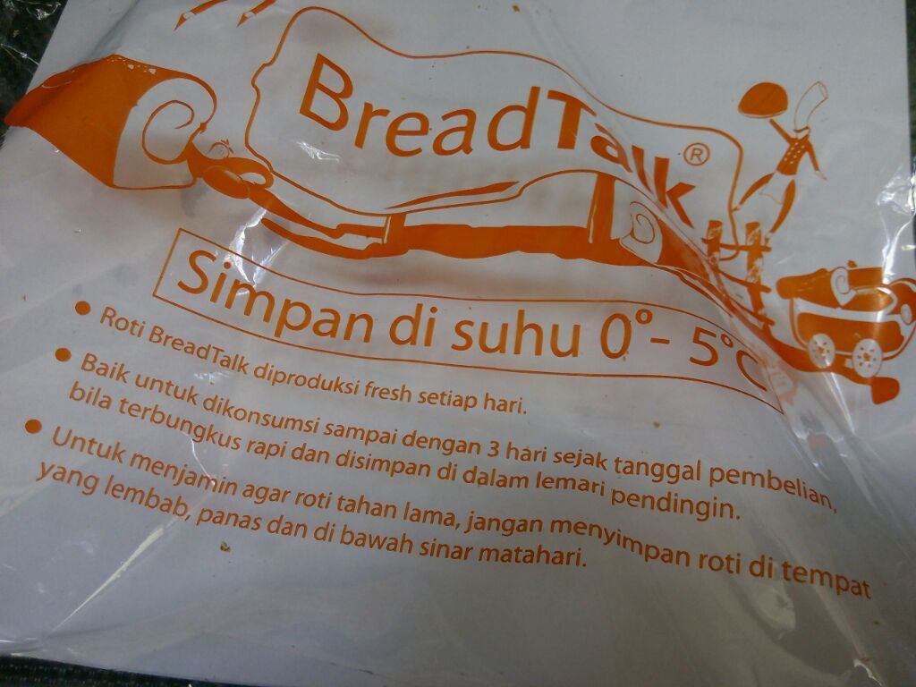 Produsen menganjurkan roti tawar disimpan dalam kulkas 