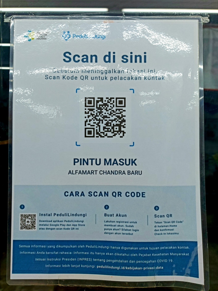 Anda masih scan Peduli Lindungi di minimarket? 