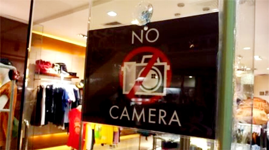 Pemilik toko dan rumah makan berhak melarang Anda memotret 