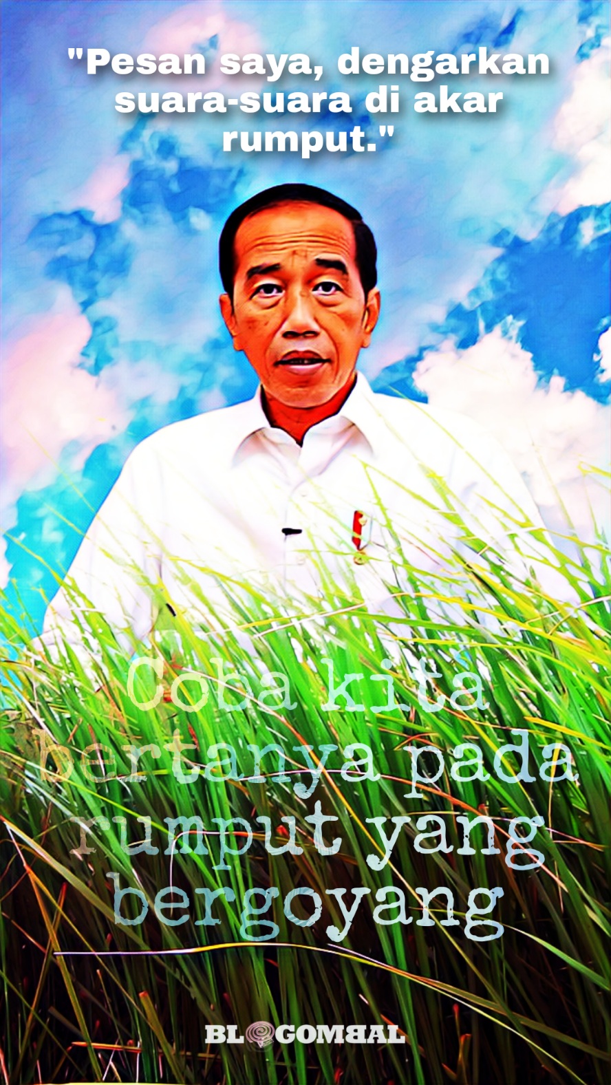 Jokowi minta relawan dengarkan suara akar rumput 
