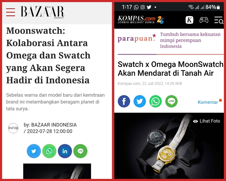 Omega x Swatch Moonswatch