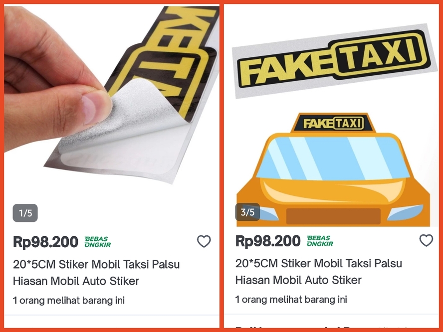 Fake Taxi beroperasi di Indonesia, silakan bergabung 