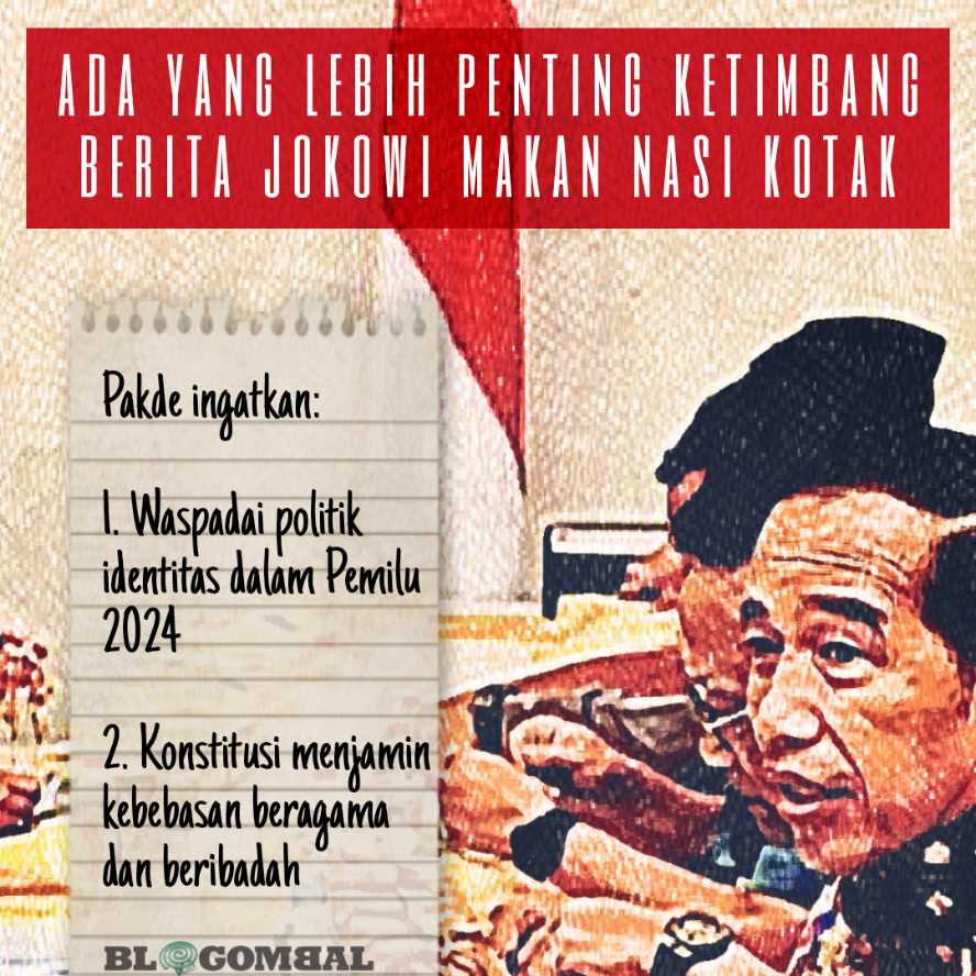 Jokowi ingatkan politik identitas dan kebebasan beribadah