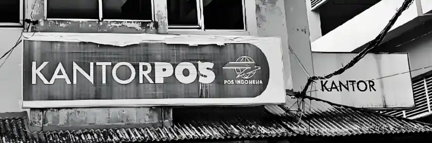 Kantor pos di ruko Pondok Gede Asri, Pondok Gede Plaza, Kobek, Jabar — Blogombal.com