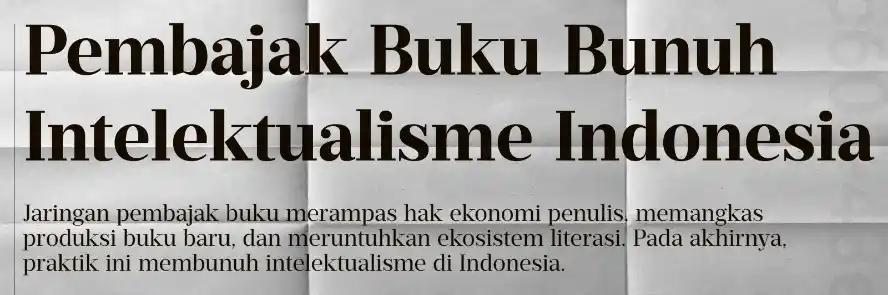 Pembajakan buku - Kompas