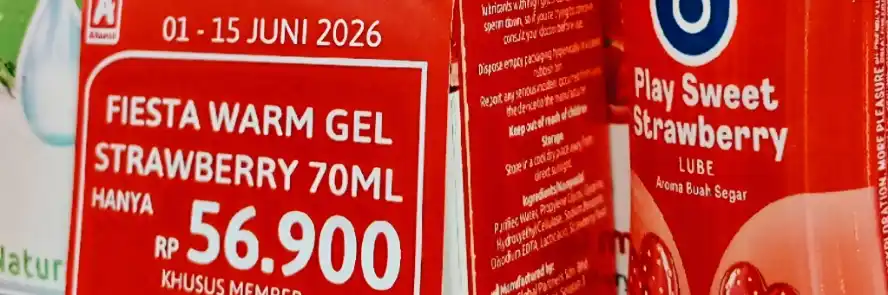 Kondom dan lubricant rasa strawberry itu favorit — Blogombal.com